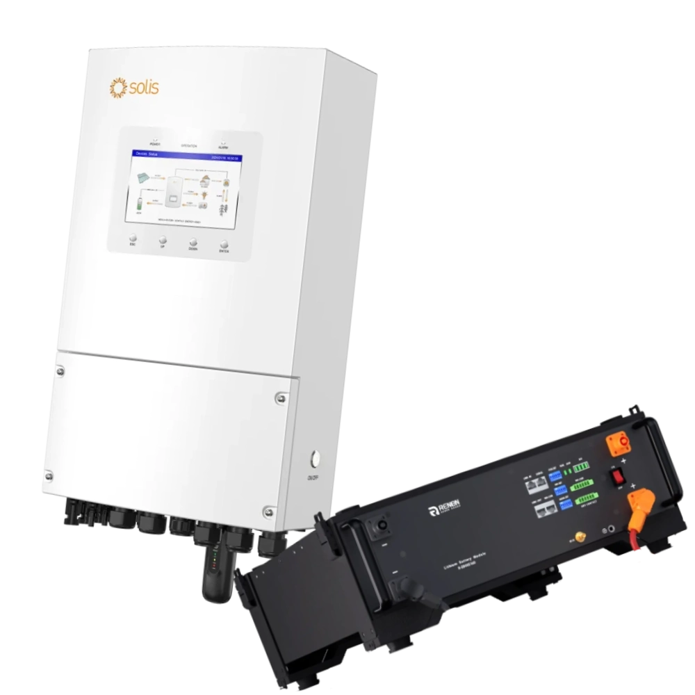 Комплект · Solis S6-EH1P6K-L-PLUS + Renon EBrick 51.2V 100AH