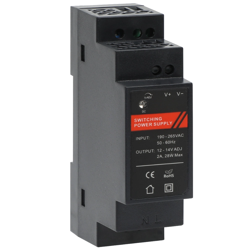 Блок живлення на DIN рейку · DR12024-01 12V/2A