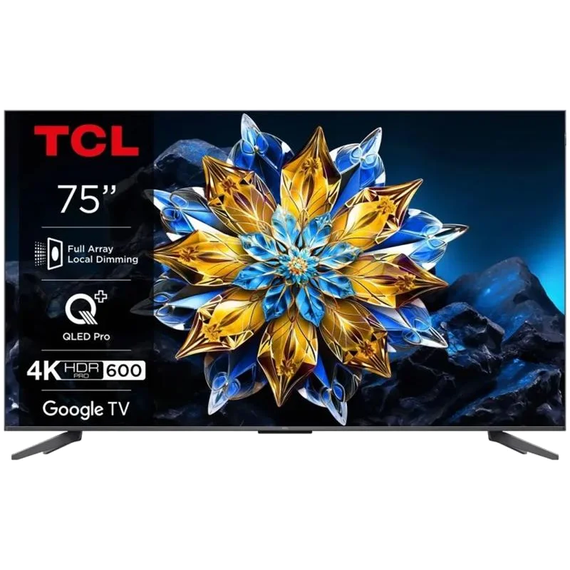 Телевізор · TCL 75C69BPRO Pro 4K Smart Google TV Titan ONKYO