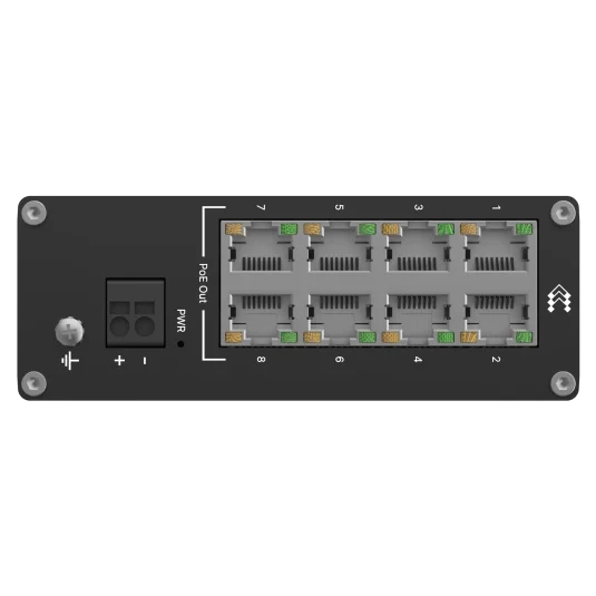 Комутатор 8 портів некерований · Teltonika TSW040 PoE+
