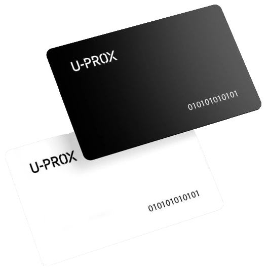 Проксіміті карта 2K з захистом · U-PROX Mifare DESFire 2k EV3 black