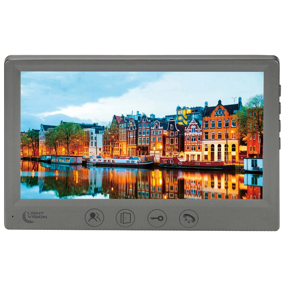 Відеодомофон · Light Vision AMSTERDAM FHD GRAY