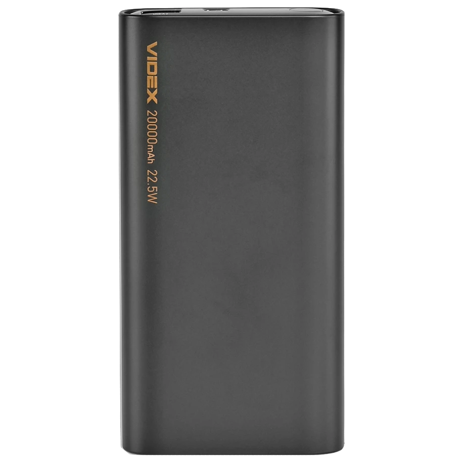 Повербанк · VIDEX VPB-320 22.5W Black 20000mAh