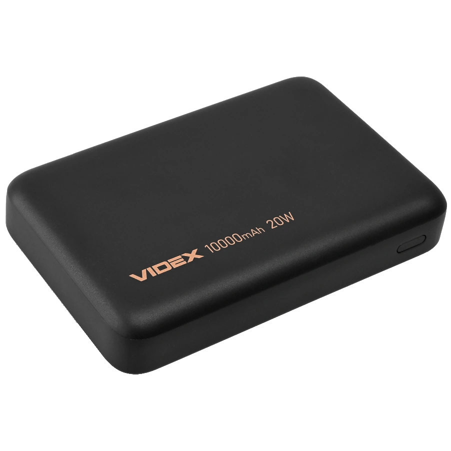 Повербанк · VIDEX VPB-331 15W+PD20W Black 10000mAh