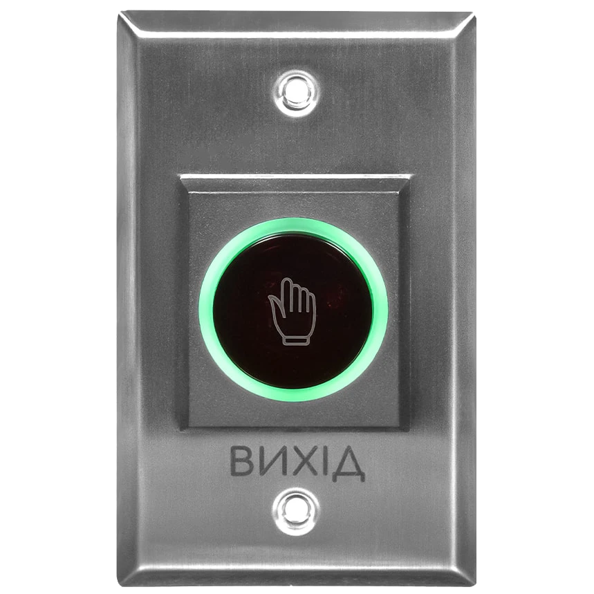 Кнопка виходу · TRINIX ART-810F безконтактна врізна