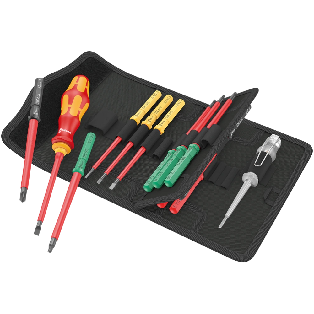 Викрутка зі змінними насадками · WERA Kraftform Kompakt VDE 16 Universal 1 TIE (05006607001)