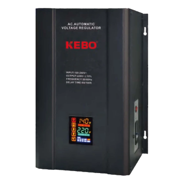 Стабілізатор напруги релейний · KEBO WNR-10000VA 6000W 2xShuko
