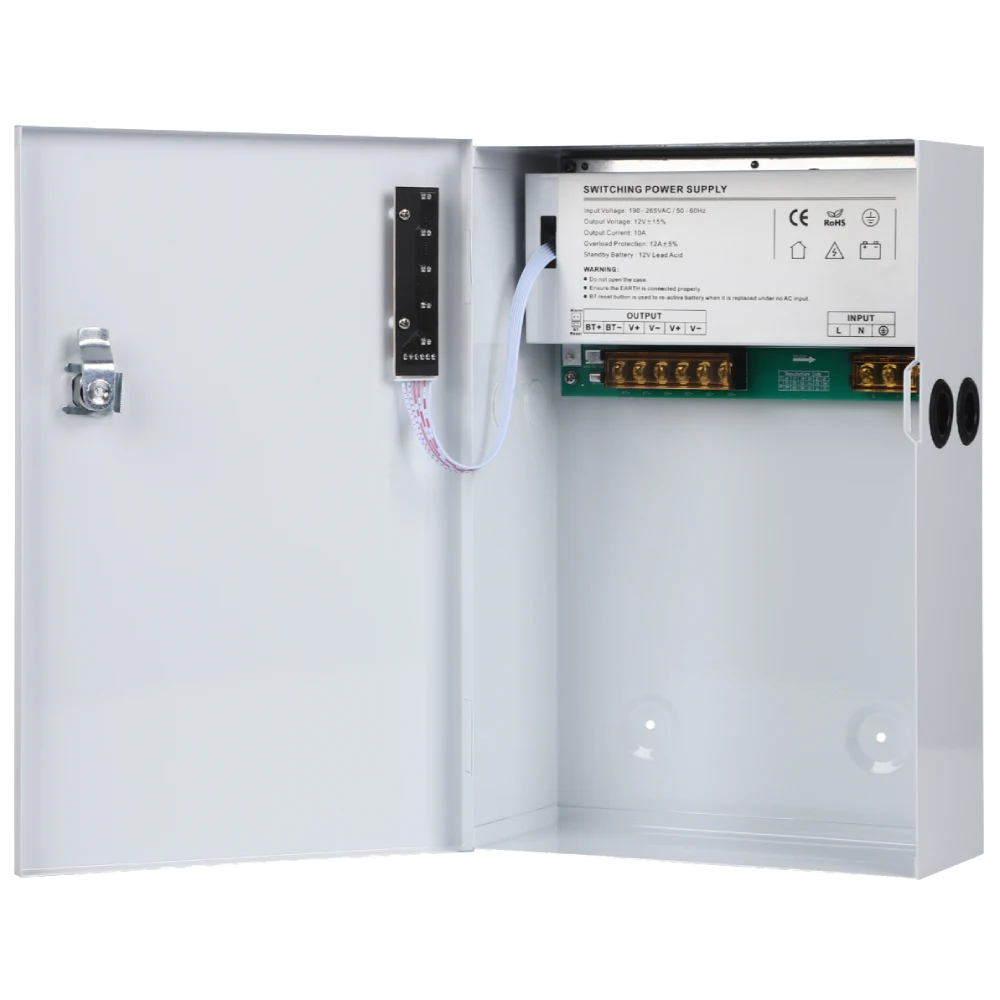 Джерело безперебійного живлення · PSU-1210-L(M) 12V/10A під акб GEL/AGM 18Ah
