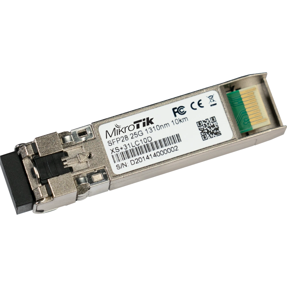 SFP28 модуль · MikroTik XS+31LC10D