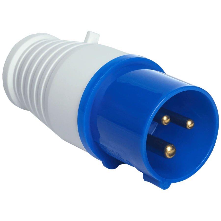 Вилка переносна · UEA 013 16А 220В 2Р+Е IP44