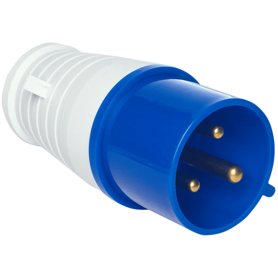 Вилка переносна · UEA 023 32А 220В 2Р+Е IP44
