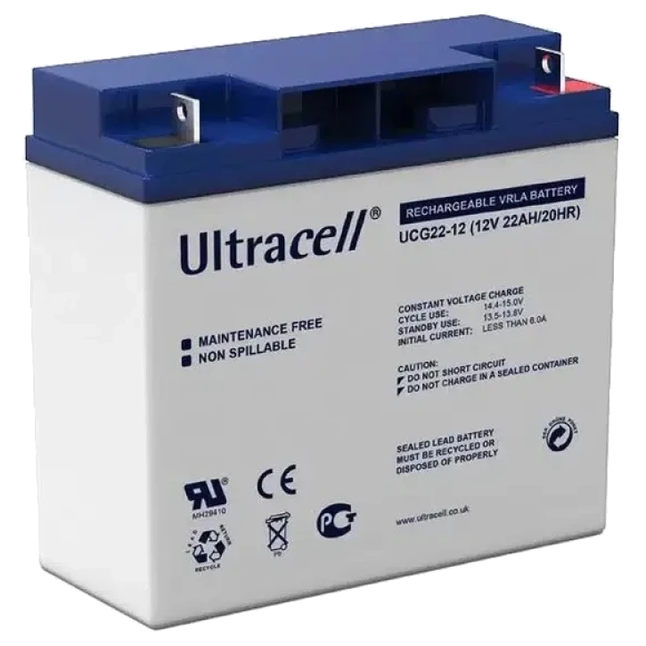 Акумуляторна батарея · Ultracell UCG22-12 12V/22Ah