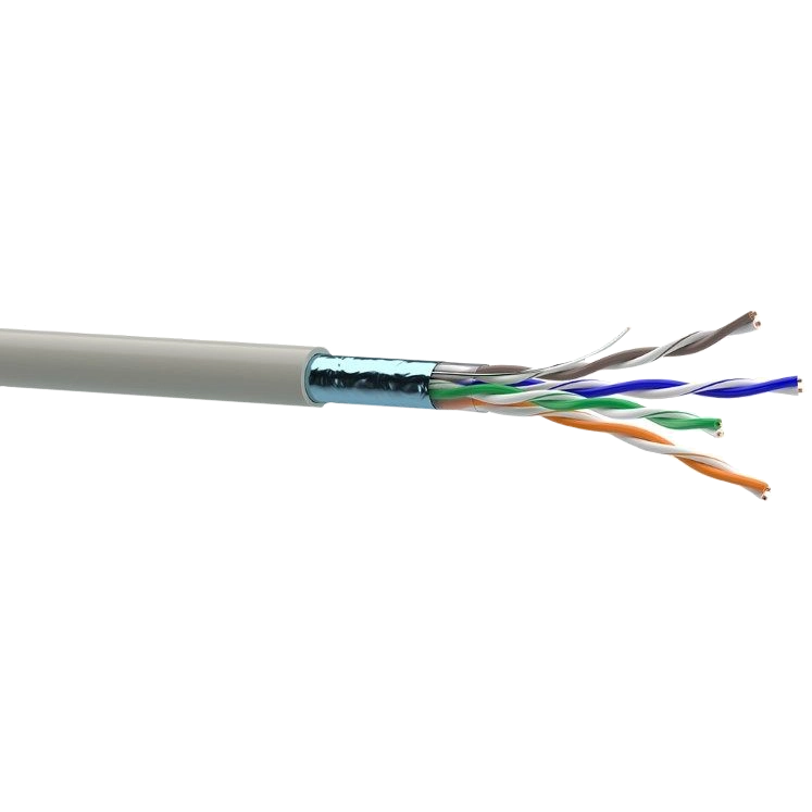 Кабель (FTP безгалогенний LSOH) бухта 305м · OK-NET КПВонг-HFЭ-ВП (200) 4*2*0,51 (F/UTP-cat.5E LSOH)