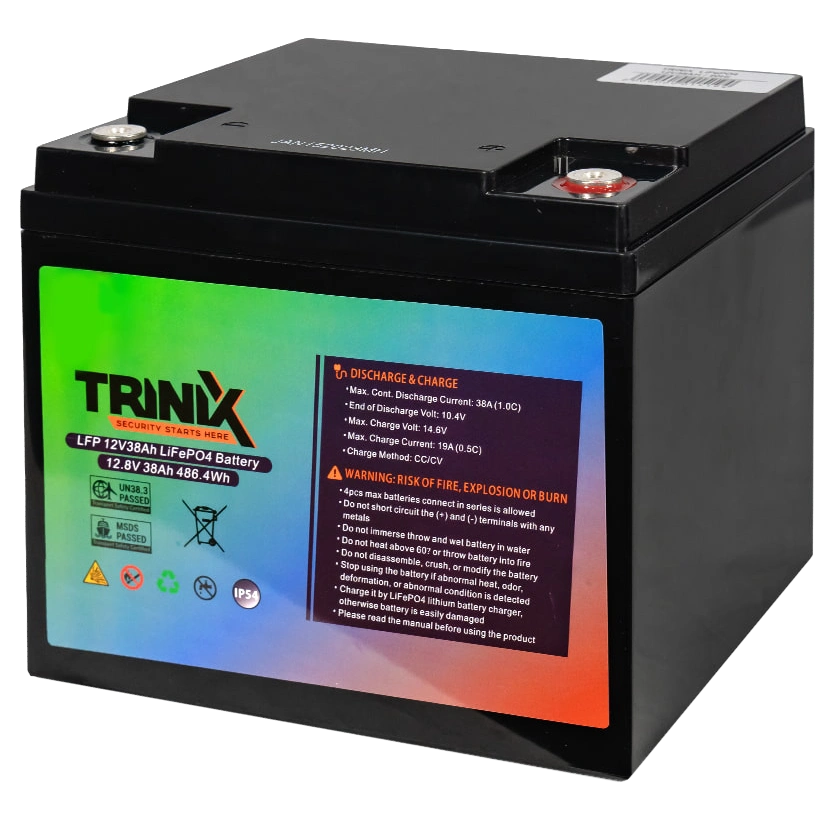 Акумуляторна батарея · TRINIX LFP 12V38Ah LiFePo4