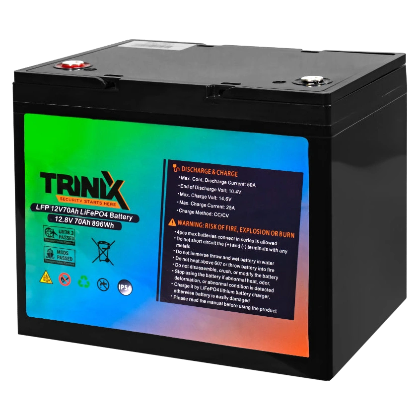 Акумуляторна батарея · TRINIX LFP 12V70Ah LiFePo4