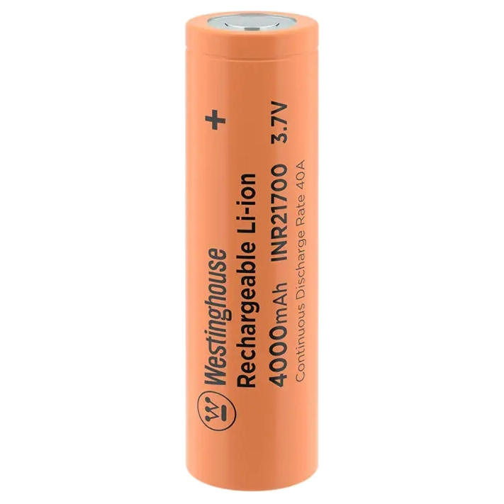 Акумулятор високотоковий літій-іонний INR21700 · Westinghouse 40А +60С 4000мА•г