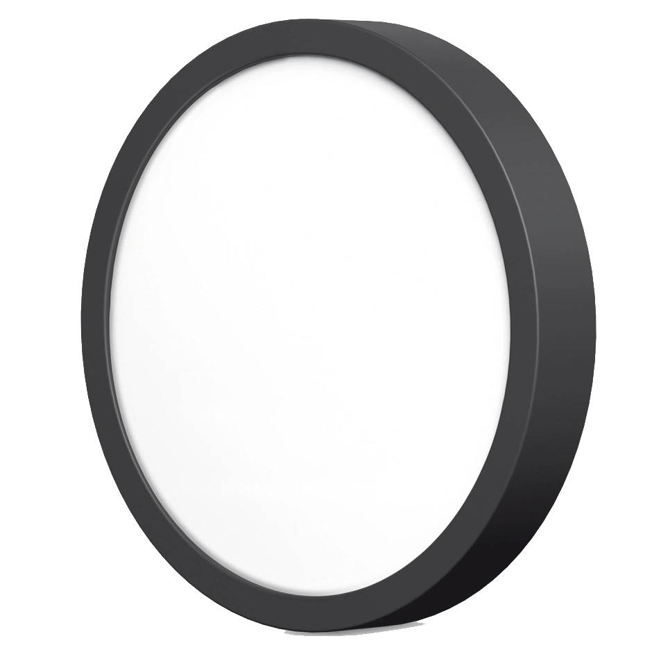 LED світильник круглий накладний · VIDEX 18W 5000K Black