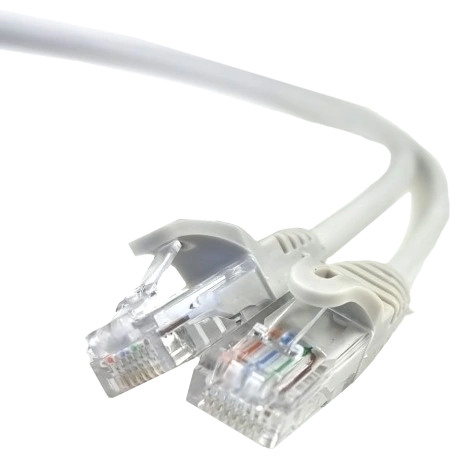 Патч-корд сірий 0.25м · UTP CAT5e