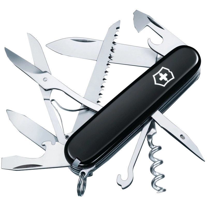 Ніж чорний · Victorinox Swiss Army Huntsman 1.3713.3