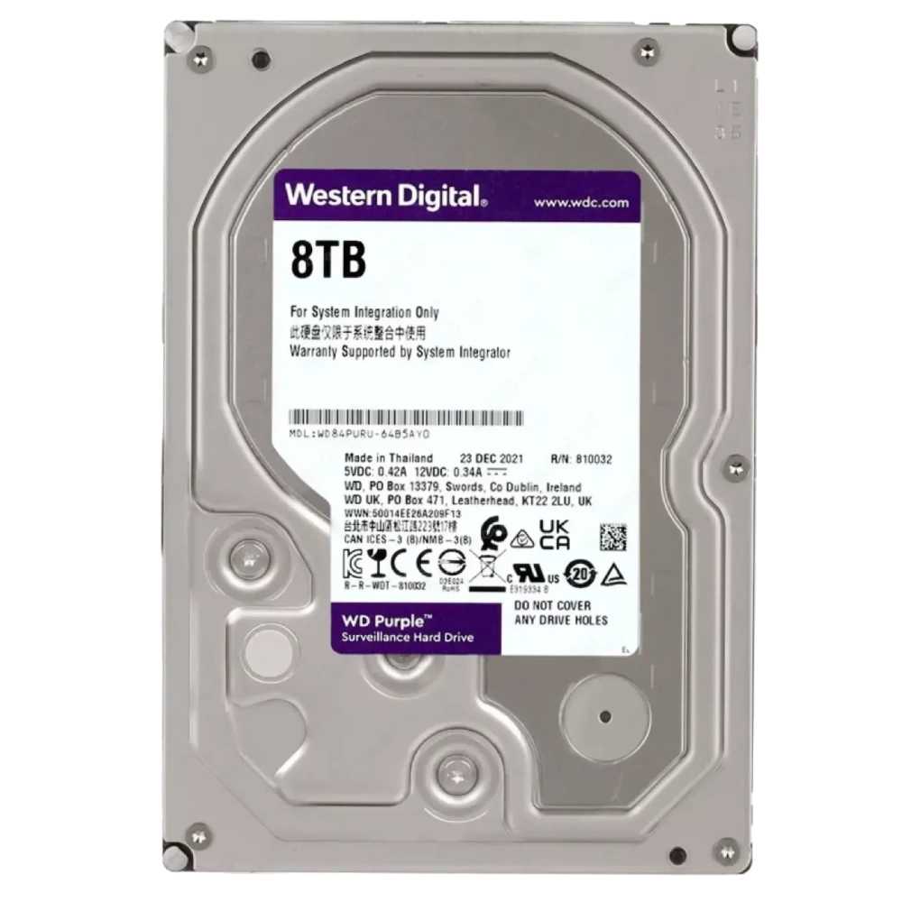 жорсткий диск · Western Digital WD Purple Surveillance WD83PURU