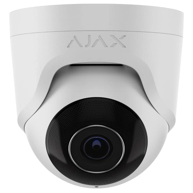 IP відеокамера Ajax · TurretCam (8EU) ASP white 8МП (4мм)