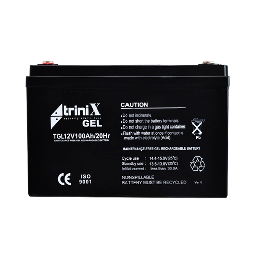 Акумулятор 12В 100А/год гелевий · Trinix TGL12V100Ah/20Hr