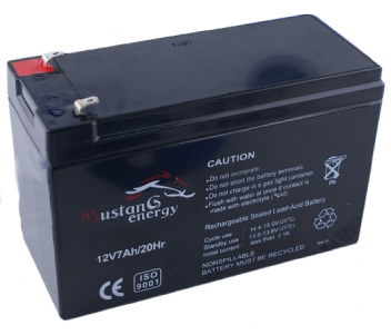 Акумуляторна батарея · Mustang Energy 12V7,2Ah/20Hr