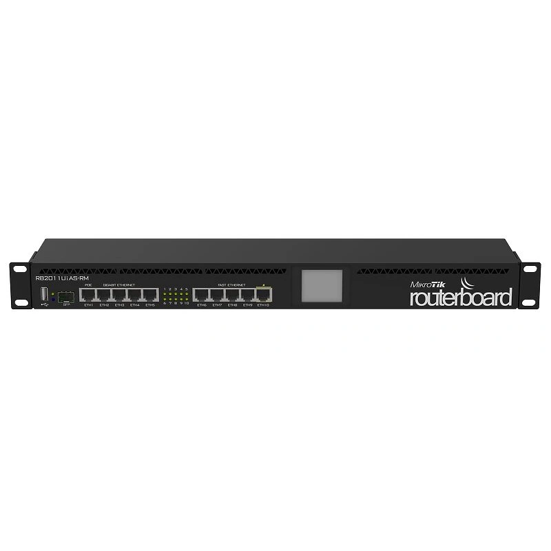маршрутизатор · MikroTik RB2011UiAS-RM