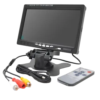 Монітор для відеоспостереження · TFT 7", AV, 1024*600ips, 12V, BOX