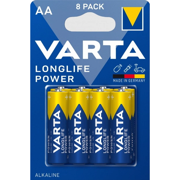 Батарейка · VARTA LONGLIFE POWER AA BLI 8 шт