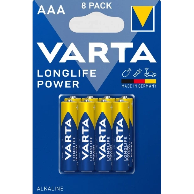 Батарейка · VARTA LONGLIFE POWER AAA BLI 8 шт