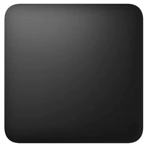 Кнопка · Ajax SoloButton (1-gang/2-way) [55] black для одноклавішного чи прохідного вимикача