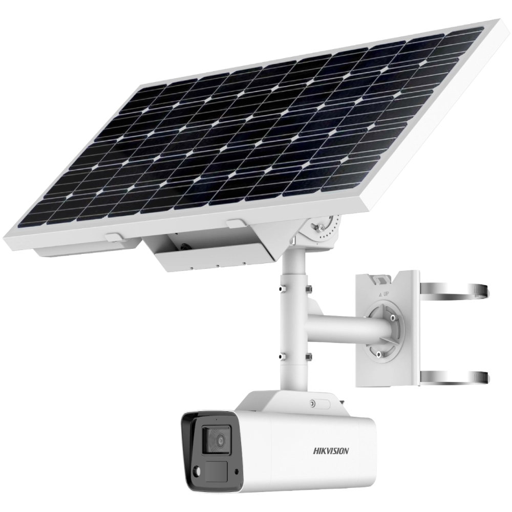 IP відеокамера Hikvision · DS-2XS2T47G1-LDH/4G/C18S40 EU 4МП (4мм) 4G із сонячною панеллю
