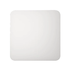 Кнопка · Ajax SoloButton (1-gang/2-way) [55] white для одноклавішного чи прохідного вимикача