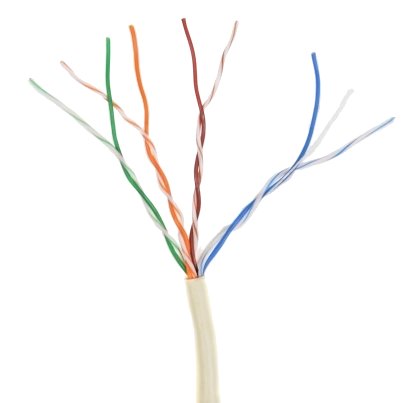 Кабель (біметал внутрішній) 305 м · KRAFT UTP CAT5E 0.5 CCA