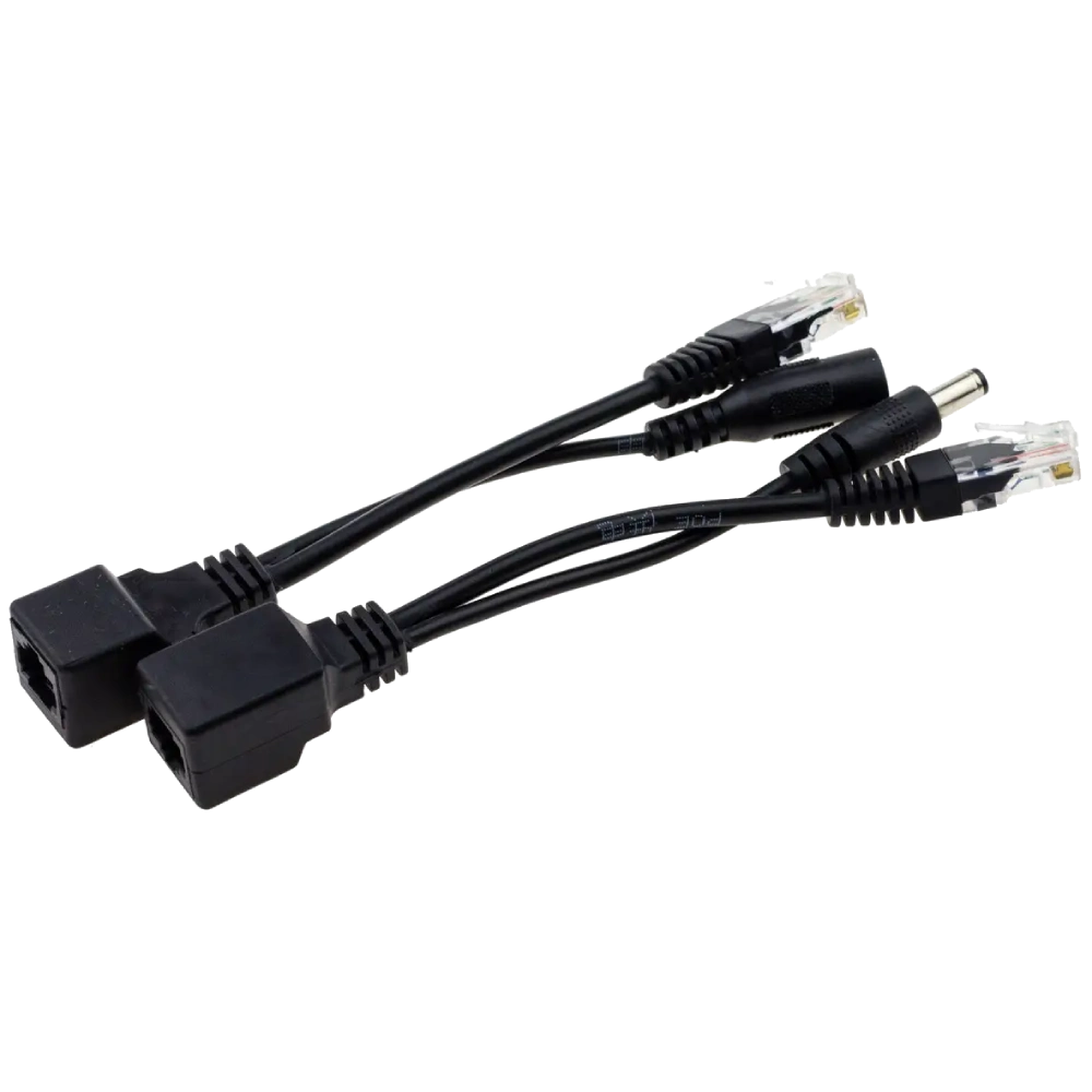 Адаптер · SEVEN P-731 PoE SET black