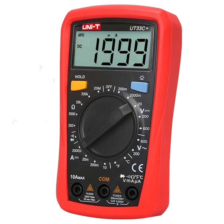 Цифровий мультиметр · UNI-T UT-33C+