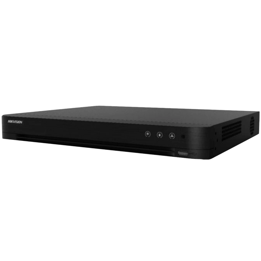 Відеореєстратор Hikvision · iDS-7208HUHI-M2/S(С) 8-канальний 1U AcuSense TURBO DVR