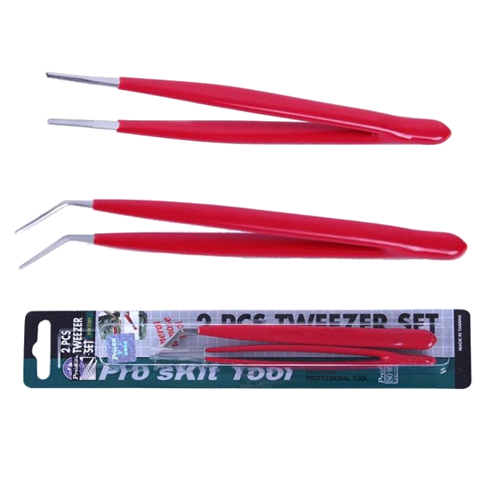 Набір із 2-х пінцетів · Pro'sKit 908-T301