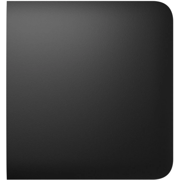 Бічна кнопка · Ajax SideButton (1-gang/2-way) for LightSwitch black для одноклавішного або прохідного вимикача