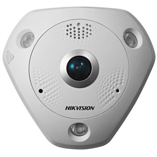12 МП Fisheye із мікрофоном · Hikvision DS-2CD63C5G0E-IVS(B) (2мм)