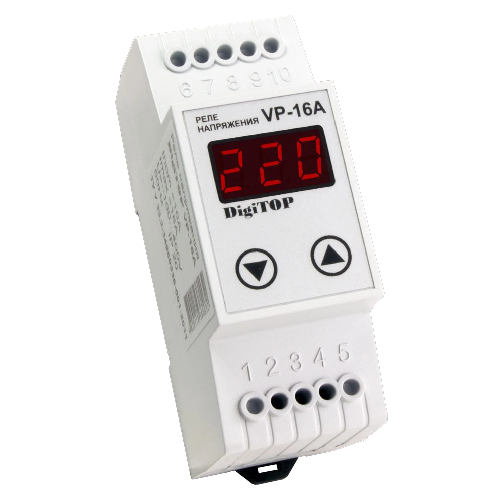 Реле напруги · DigiTOP VP-16A
