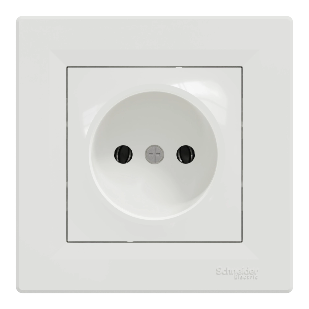 Розетка одинарна без заземлення · Schneider Electric ASFORA EPH3000121