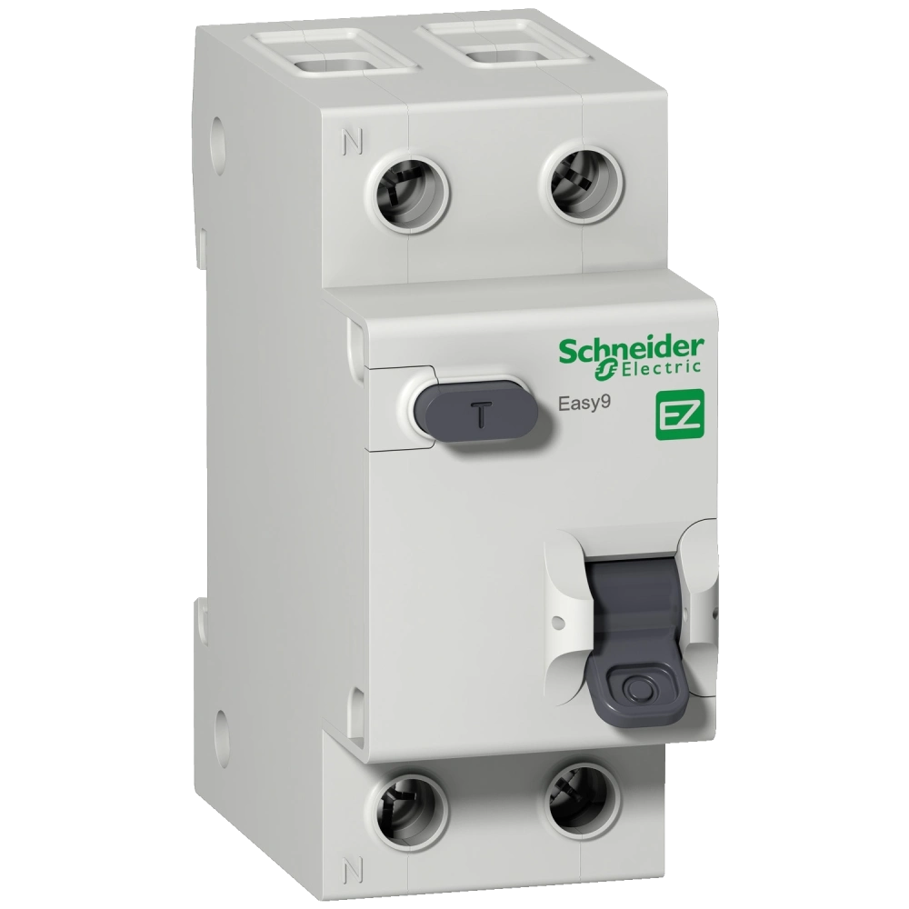 Диференційний автоматичний вимикач · Schneider Electric EZ9D34632 Easy9, 1Р+N, 32А 30мА AC