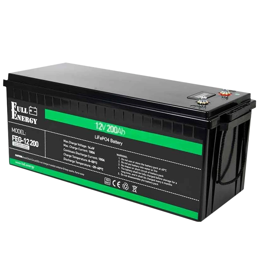 Акумулятор LiFePO4 12В 200А•г · Full Energy FEG-12200