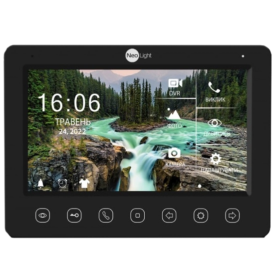 Видеодомофон · NeoLight KAPPA+ HD WF Black