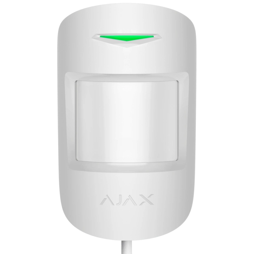 Superior MotionProtect Plus white Fibra · Дротовий сповіщувач руху Ajax