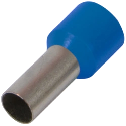 Наконечник втулковий ізольований синій 0.75 кв.мм · Enext e.terminal.stand.e7508.blue
