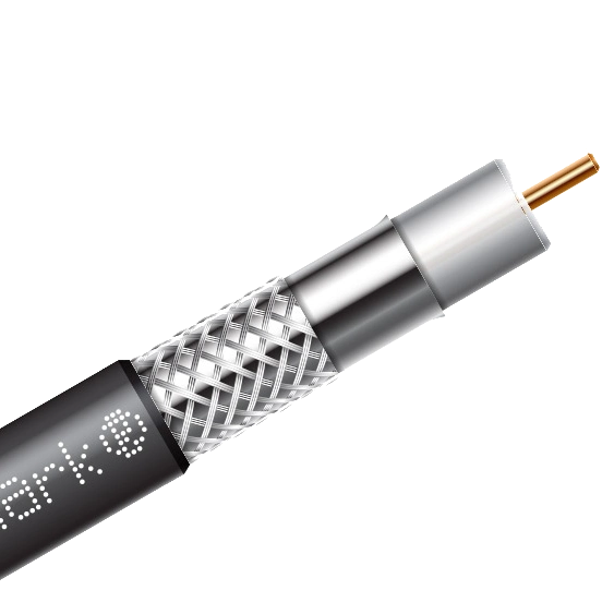 Кабель коаксіальний · FinMark RG-58TC90 black 100м