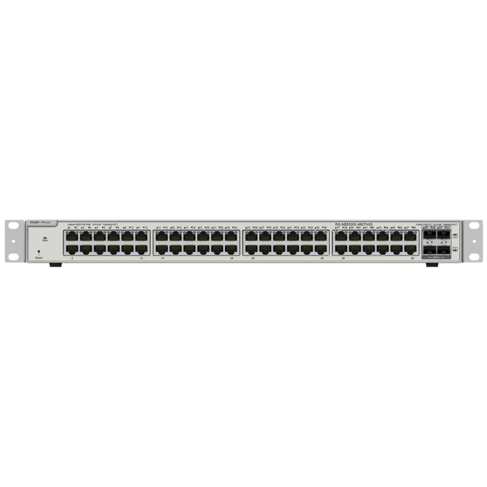 Комутатор 48 портів керований · Ruijie Reyee RG-NBS5200-48GT4XS L3